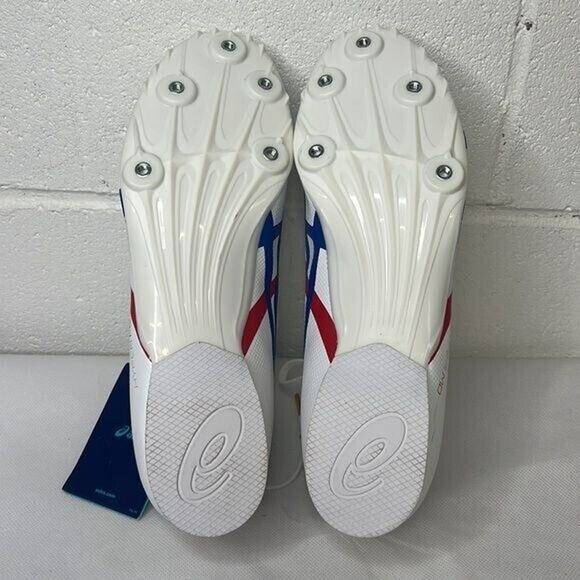 New ASICS Hyper Md 7 Track Racing Flats - Mens Size 11 no pegs red white blue - Picture 4 of 6